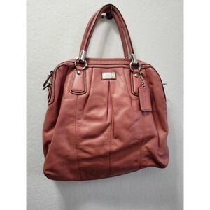 Vintage Coach Coral Kristin Hand/Shoulder Bag - Pre-Owned, F15339 No Belt